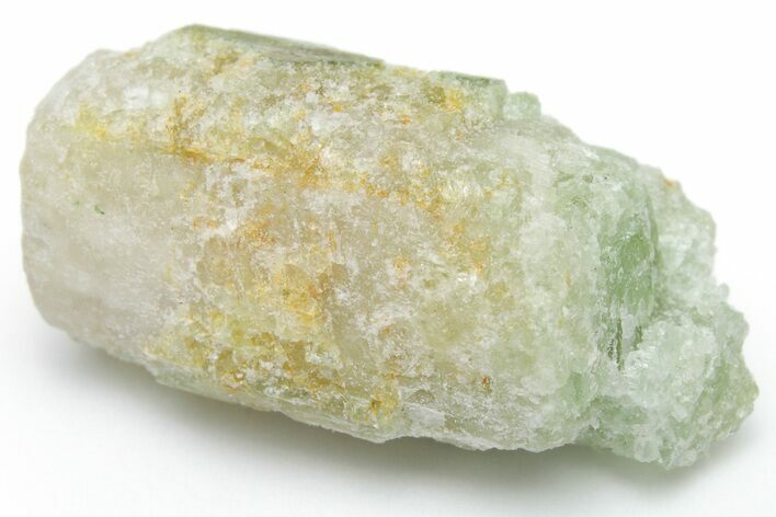 Green Tourmaline (Verdelite) in Quartz - Brazil #221544